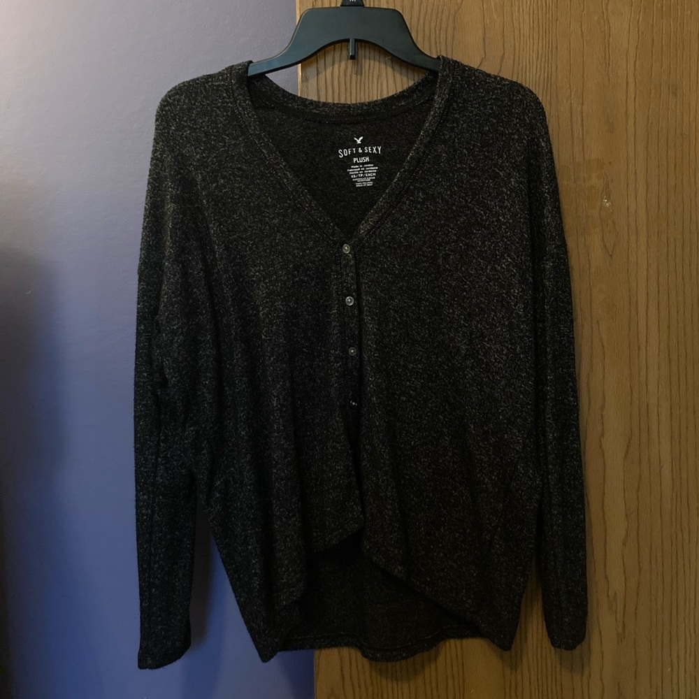 AE soft & sexy plush cardigan
